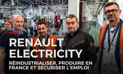 Renault ElectriCity : réindustrialiser, produire en France et sécuriser l’emploi