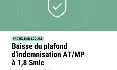 Baisse du plafond d&rsquo;indemnisation AT/MP à 1,8 Smic à compter du 1er novembre 2026